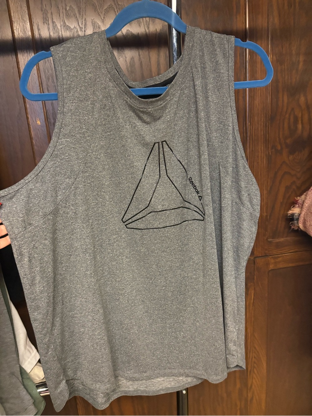 Gray Reebok women’s tank